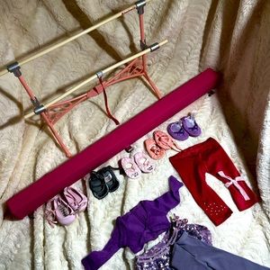 American girl ballet set